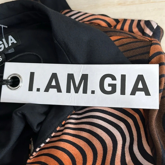 I.AM.GIA Dalia Body Suit in Artsy Print - NEW - Size XS - Picture 7 of 11